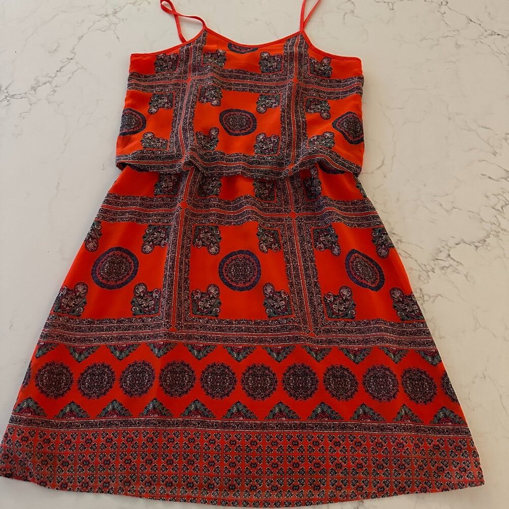 Pixley Chiffon Blouson Dress